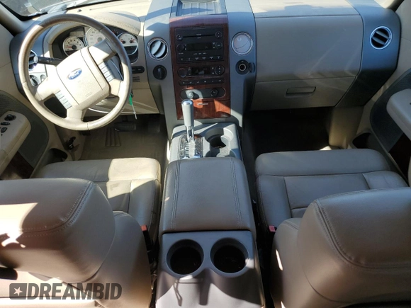 2006 Ford F-150 XLT with VIN 1FTPW14V76KC21097, listed as a Copart auction lot 50656855 with 152,631 mi miles and Salvage Title. Bid and sale history available at carsss.com. Image 8.