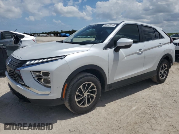 2024 Mitsubishi Eclipse Cross ES with VIN JA4ATUAA2RZ040805, listed as a Copart auction lot 52597735 with 30,849 mi miles and Non repairable. Bid and sale history available at DreamBid. Image 1.