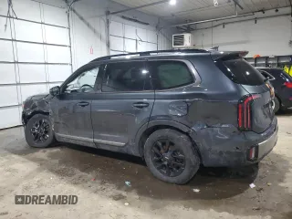 2023 Kia Telluride SX Prestige with VIN 5XYP5DGC2PG373567, listed as a Copart auction lot 88585115 with 37,633 mi miles and Salvage title. Bid and sale history available at DreamBid. Image 2.