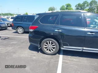 2014 Nissan Pathfinder SV with VIN 5N1AR2MN2EC704326, listed as a IAAI auction lot 42576283 with 168,074 mi miles and . Bid and sale history available at DreamBid. Image 4.