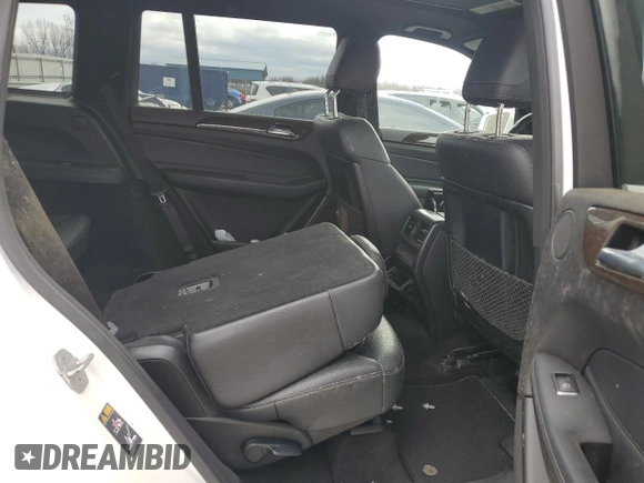 2017 Mercedes-Benz GLS with VIN 4JGDF6EE9HA783201, listed as a Copart auction lot 42425195 with 122,863 mi miles and Salvage Title. Bid and sale history available at carsss.com. Image 11.