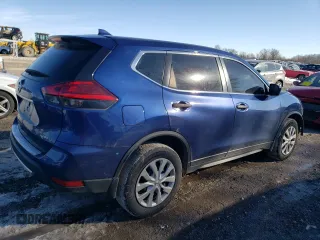 2017 Nissan Rogue SL with VIN 5N1AT2MV5HC798563, listed as a Copart auction lot 89251965 with 157,369 mi miles and Salvage Title. Bid and sale history available at carsss.com. Image 3.