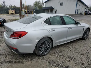 2019 Genesis G70 2.0T Advanced with VIN KMTG44LA3KU036602, listed as a Copart auction lot 53004064 with 69,812 mi miles and Salvage Title. Bid and sale history available at carsss.com. Image 3.
