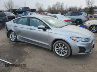 2020 Ford Fusion Hybrid SE with VIN 3FA6P0LUXLR106731, listed as a Copart auction lot 40049003 with 36,576 mi miles. Bid and sale history available at carsss.com. Image 4.