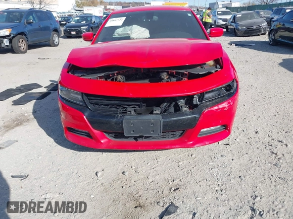 2015 Dodge Charger SXT with VIN 2C3CDXHG2FH852273, listed as a IAAI auction lot 40887122 with Not Provided miles and . Bid and sale history available at DreamBid. Image 6.