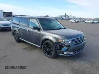 2018 Ford Flex Limited EcoBoost with VIN 2FMHK6DT1JBA15025, listed as a IAAI auction lot 41824515 with 108,883 mi miles. Bid and sale history available at carsss.com. Image 1.