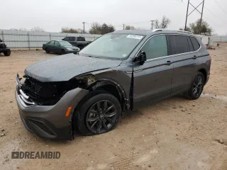 2022 Volkswagen Tiguan SE with VIN 3VV3B7AXXNM037090, listed as a Copart auction lot 84286314 with 54,432 mi miles and Salvage Title. Bid and sale history available at DreamBid. Image 1.