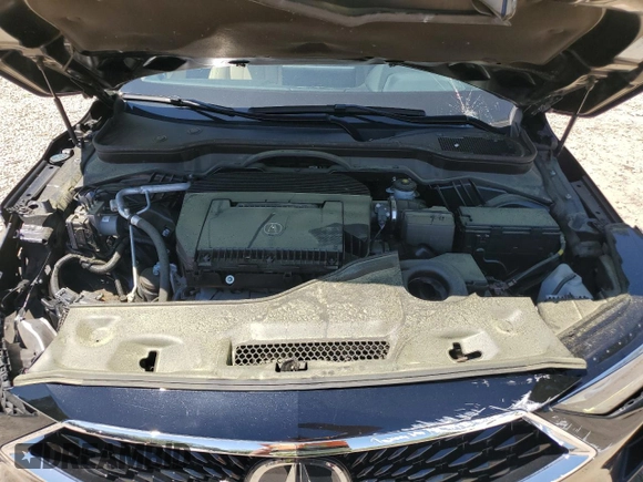 2022 Acura MDX w/Technology Package with VIN 5J8YD9H44NL001310, listed as a Copart auction lot 52868135 with 42,859 mi miles and Salvage Title. Bid and sale history available at carsss.com. Image 12.
