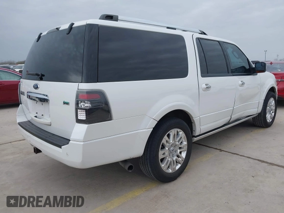 2014 Ford Expedition Max Limited с VIN 1FMJK1K55EEF62298, выставлен на аукционе IAAI как лот 41576337 с пробегом 141 593 миль миль и . История ставок и продаж доступна на DreamBid. Изображение 4.