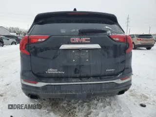 2019 GMC Terrain Denali with VIN 3GKALXEX9KL224548, listed as a Copart auction lot 41626525 with 49,481 mi miles and Salvage Title. Bid and sale history available at DreamBid. Image 6.
