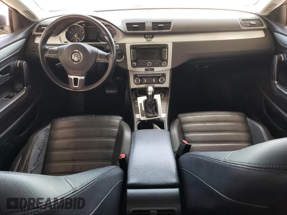 2012 Volkswagen CC Lux PZEV with VIN WVWHP7AN7CE505154, listed as a Copart auction lot 51849365 with 125,124 mi miles and Salvage Title. Bid and sale history available at carsss.com. Image 8.