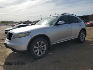 2007 Infiniti FX with VIN JNRAS08W87X210614, listed as a Copart auction lot 54329485 with 243,317 mi miles and Salvage title. Bid and sale history available at DreamBid. Image 1.