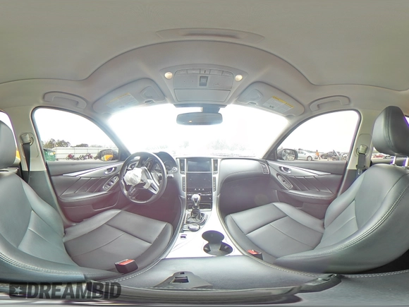2020 Infiniti Q50 Luxe z VIN JN1EV7AR2LM252670, wystawiony jako Copart lot #45817375 z przebiegiem 69 305 mil mil oraz Szkoda całkowita • Salvage title. Historia ofert i sprzedaży dostępna na DreamBid. Obrazek 13.