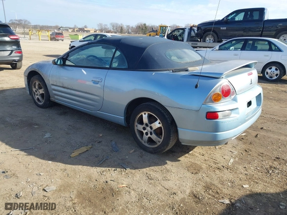 2004 Mitsubishi Eclipse GS with VIN 4A3AE45G74E126557, listed as a IAAI auction lot 41434668 with 178,699 mi miles. Bid and sale history available at carsss.com. Image 3.