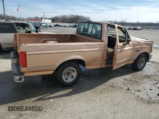 1995 Ford F-150 with VIN 1FTEF15N5SNA89147, listed as a Copart auction lot 41455575 with 101,178 mi miles and Salvage Title. Bid and sale history available at carsss.com. Image 3.