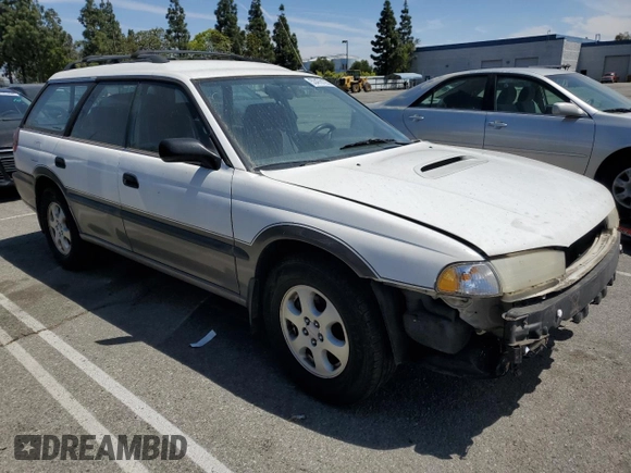 1998 Subaru Legacy Outback with VIN 4S3BG6857W7656879, listed as a Copart auction lot 53478125 with 272,771 mi miles and Salvage title. Bid and sale history available at DreamBid. Image 4.