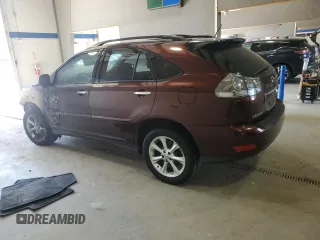 2009 Lexus RX 350 with VIN JTJHK31U392061647, listed as a Copart auction lot 51583545 with Not Provided miles and Salvage Title. Bid and sale history available at DreamBid. Image 2.