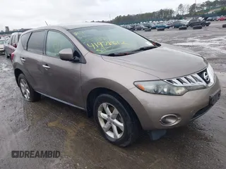 2010 Nissan Murano SL with VIN JN8AZ1MW0AW102383, listed as a IAAI auction lot 41978612 with Not Provided miles and . Bid and sale history available at carsss.com. Image 1.