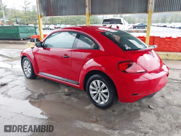 2017 Volkswagen Beetle Fleet with VIN 3VWF17AT6HM614856, listed as a IAAI auction lot 41942634 with 61,872 mi miles and . Bid and sale history available at DreamBid. Image 3.