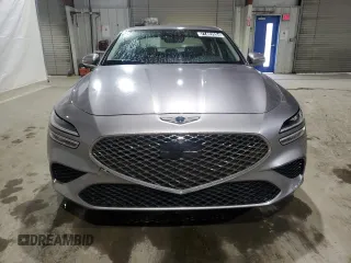 2023 Genesis G70 2.0T with VIN KMTG34TA6PU127017, listed as a Copart auction lot 77457834 with 28,324 mi miles and Clean Title. Bid and sale history available at DreamBid. Image 5.