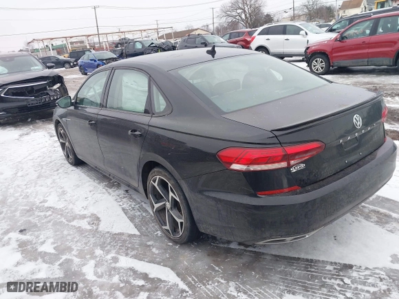 2020 Volkswagen Passat 2.0T R-Line with VIN 1VWMA7A3XLC020708, listed as a IAAI auction lot 41499954 with 49,158 mi miles. Bid and sale history available at carsss.com. Image 3.