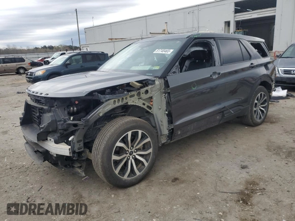 2020 Ford Explorer ST with VIN 1FM5K8GC2LGB88459, listed as a Copart auction lot 51740465 with 69,759 mi miles and Salvage Title. Bid and sale history available at DreamBid. Image 1.
