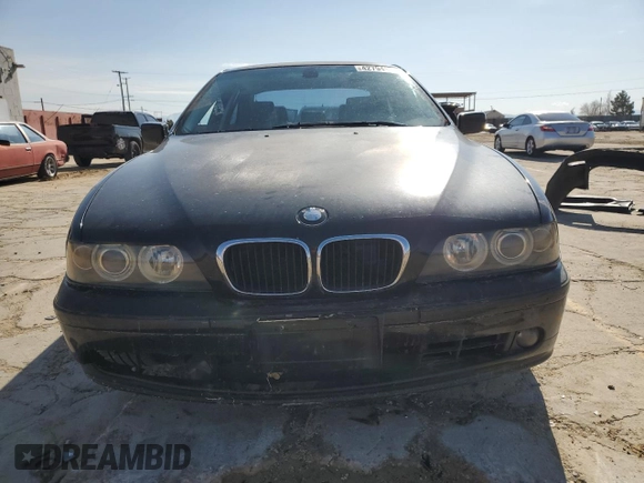 2003 BMW 5 Series 530iA with VIN WBADT63433CK37415, listed as a Copart auction lot 42794815 with 0 mi miles and Salvage Title. Bid and sale history available at carsss.com. Image 5.