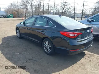 2017 Hyundai Sonata 2.4L with VIN 5NPE24AF5HH554112, listed as a IAAI auction lot 41783014 with 86,827 mi miles. Bid and sale history available at carsss.com. Image 3.