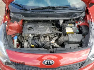 2017 Kia Rio LX with VIN KNADM4A34H6034535, listed as a Copart auction lot 45338195 with 123,459 mi miles and Salvage Title. Bid and sale history available at carsss.com. Image 12.