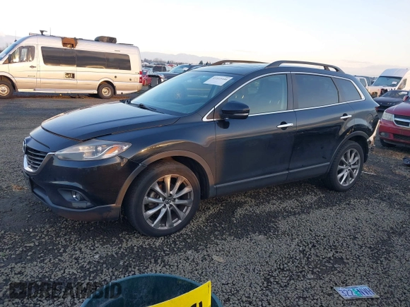 2014 Mazda CX-9 Grand Touring with VIN JM3TB3DV7E0429276, listed as a IAAI auction lot 41415446 with 94,939 mi miles and . Bid and sale history available at DreamBid. Image 2.