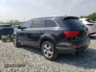 2015 Audi Q7 Premium Plus with VIN WA1LGAFE4FD003092, listed as a Copart auction lot 60500195 with 122,506 mi miles and Clean title. Bid and sale history available at DreamBid. Image 2.
