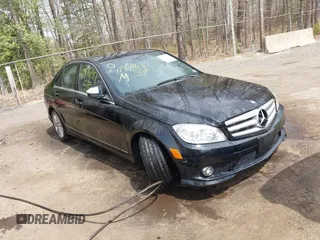 2009 Mercedes-Benz C-Class 3.0L Sport with VIN WDDGF81X99R070764, listed as a IAAI auction lot 41971687 with 142,718 mi miles. Bid and sale history available at carsss.com. Image 1.