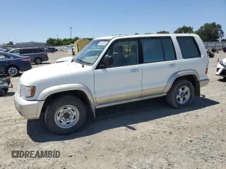 2002 Isuzu Trooper S z VIN JACDJ58X727J04555, wystawiony jako Copart lot #60542995 z przebiegiem 155 056 mil mil oraz Czysty tytuł • Clean title. Historia ofert i sprzedaży dostępna na DreamBid. Obrazek 1.