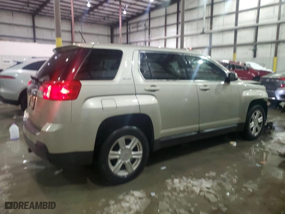2015 GMC Terrain SLE with VIN 2GKFLVEK1F6135694, listed as a Copart auction lot 41461845 with 126,117 mi miles and Salvage Title. Bid and sale history available at carsss.com. Image 3.