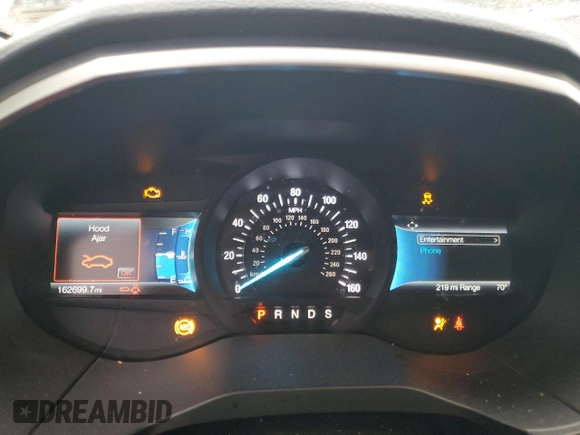 2021 Ford Edge SE with VIN 2FMPK4G94MBA04511, listed as a Copart auction lot 84423524 with 162,699 mi miles and Salvage title. Bid and sale history available at DreamBid. Image 9.