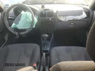 2003 Hyundai Accent GL with VIN KMHCG45C23U428132, listed as a Copart auction lot 45493875 with 0 mi miles and Salvage Title. Bid and sale history available at carsss.com. Image 8.