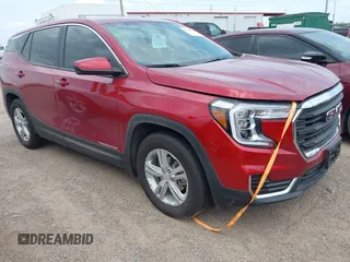 2024 GMC Terrain SLE with VIN 3GKALMEG1RL223094, listed as a IAAI auction lot 42108948 with 21,619 mi miles and . Bid and sale history available at DreamBid. Image 1.