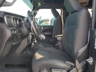 2018 Jeep Wrangler Sport with VIN 1C4GJXAG4JW150854, listed as a Copart auction lot 80236694 with 46,081 mi miles and Salvage Title. Bid and sale history available at carsss.com. Image 7.