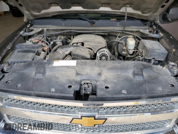 2013 Chevrolet Silverado 1500 LT with VIN 3GCPCSE01DG272388, listed as a Copart auction lot 54507835 with 154,300 mi miles and Salvage Title. Bid and sale history available at DreamBid. Image 11.