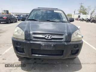 2006 Hyundai Tucson GL with VIN KM8JM12B66U342188, listed as a Copart auction lot 63140444 with 168,587 mi miles and Salvage Title. Bid and sale history available at carsss.com. Image 5.