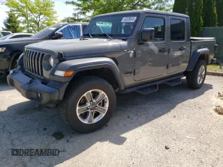 2020 Jeep Gladiator Sport S z VIN 1C6HJTAG9LL192848, wystawiony jako Copart lot #53539845 z przebiegiem 40 275 mil mil oraz Szkoda całkowita • Salvage title. Historia ofert i sprzedaży dostępna na DreamBid. Obrazek 1.