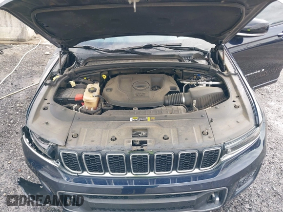 2023 Jeep Grand Cherokee Overland with VIN 1C4RJHDG8P8822650, listed as a IAAI auction lot 42145252 with 63,100 mi miles and . Bid and sale history available at DreamBid. Image 10.