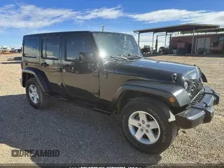 2017 Jeep Wrangler Unlimited Sport with VIN 1C4BJWDG3HL749370, listed as a IAAI auction lot 42709420 with 60,791 mi miles and . Bid and sale history available at DreamBid. Image 1.