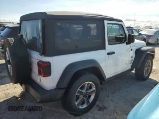 2018 Jeep Wrangler Sport with VIN 1C4GJXAG2JW212946, listed as a Copart auction lot 74091024 with Not Provided miles and Salvage Title. Bid and sale history available at DreamBid. Image 3.
