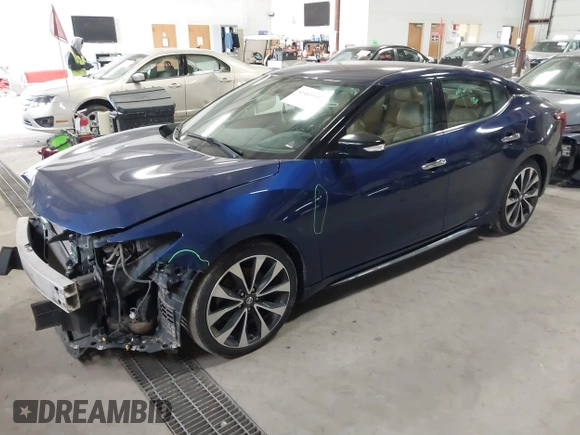 2016 Nissan Maxima SL with VIN 1N4AA6AP6GC425575, listed as a IAAI auction lot 41463093 with 135,920 mi miles and . Bid and sale history available at DreamBid. Image 17.
