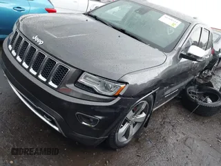 2014 Jeep Grand Cherokee Overland with VIN 1C4RJFCT2EC146239, listed as a IAAI auction lot 41368514 with 164,239 mi miles. Bid and sale history available at carsss.com. Image 17.