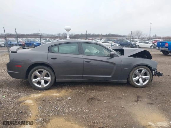 2014 Dodge Charger RT Plus with VIN 2C3CDXCT6EH159466, listed as a IAAI auction lot 41717142 with 104,462 mi miles. Bid and sale history available at carsss.com. Image 14.