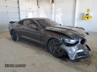 2015 Ford Mustang GT with VIN 1FA6P8CF3F5432913, listed as a Copart auction lot 50127575 with 151,637 mi miles and Salvage Title. Bid and sale history available at DreamBid. Image 4.