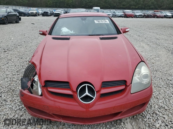 2007 Mercedes-Benz SLK 350 z VIN WDBWK56F37F158142, wystawiony jako Copart lot #79016134 z przebiegiem 90 487 mil mil oraz Szkoda całkowita • Salvage title. Historia ofert i sprzedaży dostępna na DreamBid. Obrazek 5.