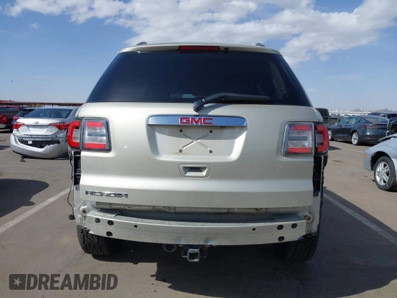 2013 GMC Acadia SLT with VIN 1GKKRSKD0DJ182197, listed as a IAAI auction lot 41925396 with 125,258 mi miles and . Bid and sale history available at carsss.com. Image 6.